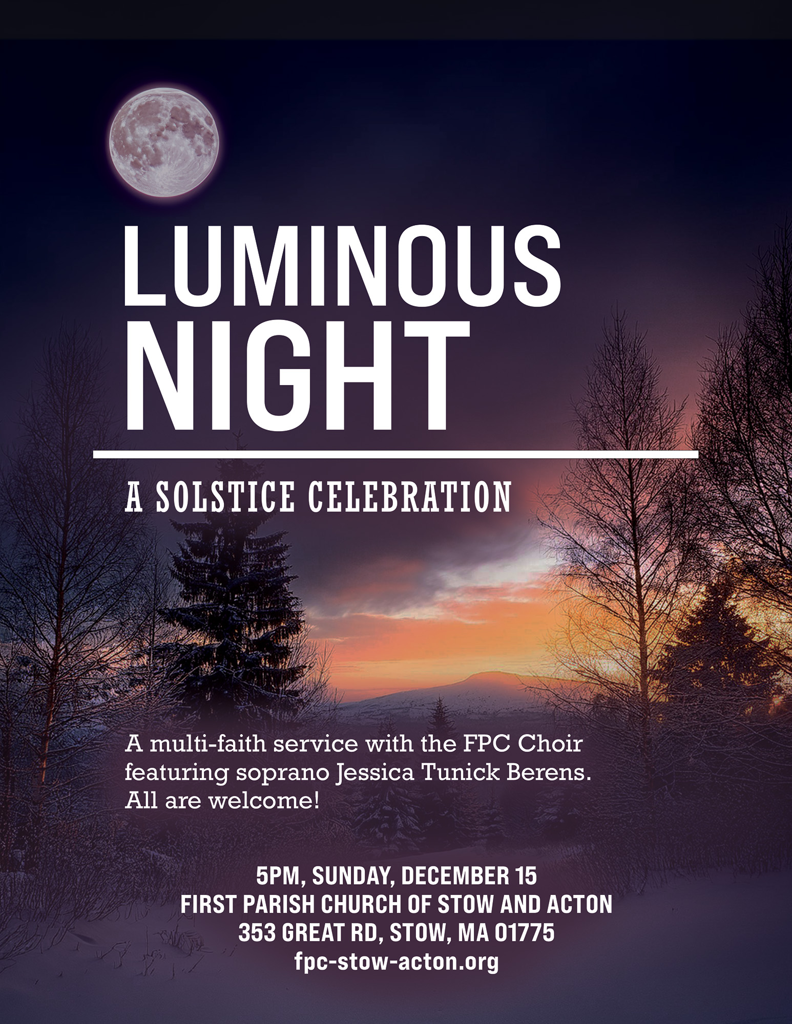 Luminous Night with the FPC Choir on Dec. 15