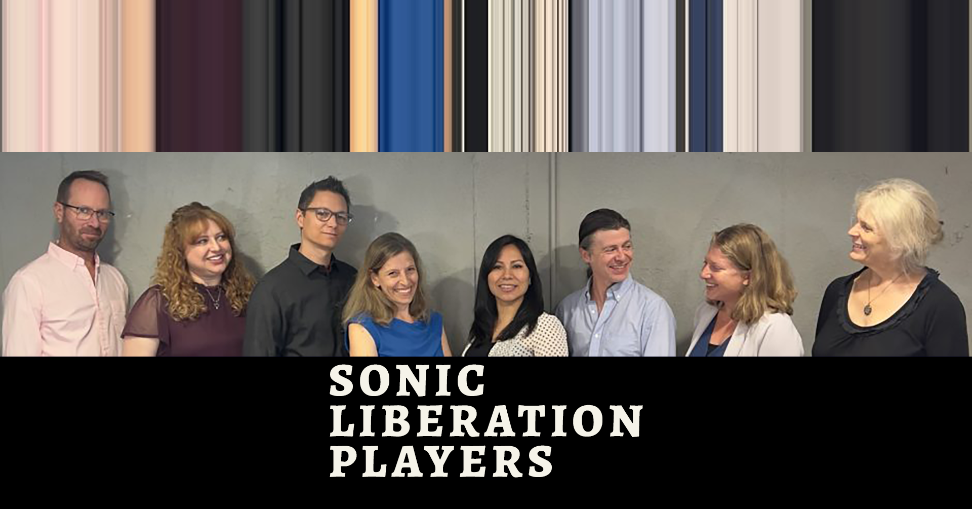 Photograph of current Sonic Liberation Players members.