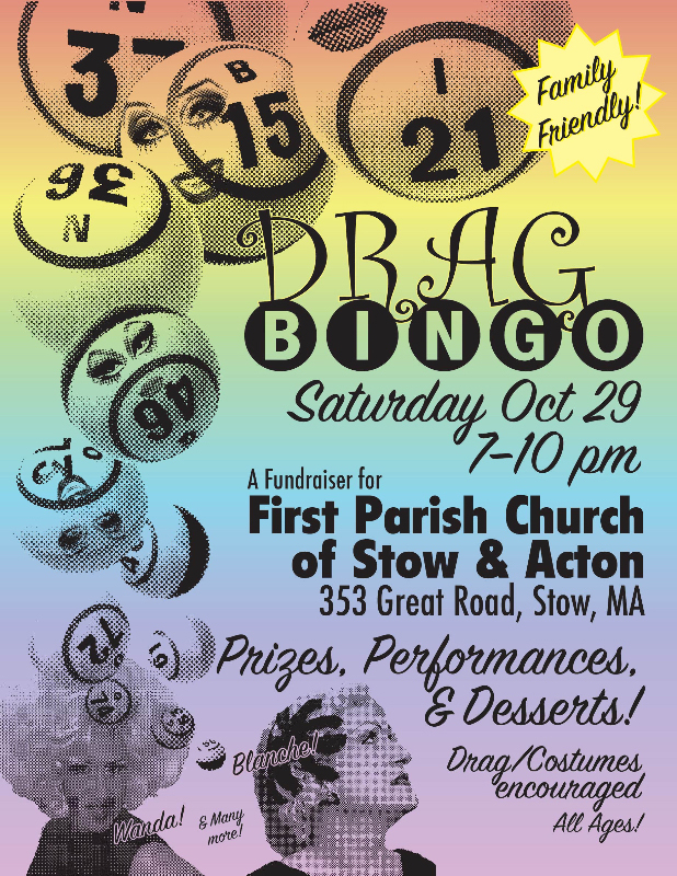 Download Drag Bingo First Parish Church Of Stow Acton